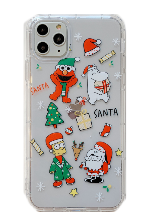 Чехол-накладка для iPhone 11 Pro Max Santa