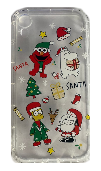 Чехол-накладка для iPhone XR Santa