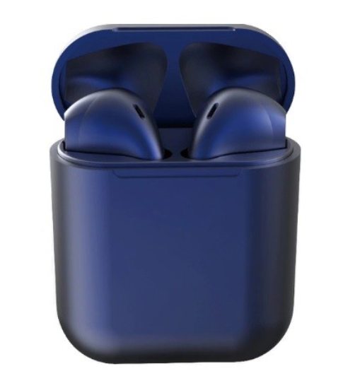 Стереогарнитура inPods 12 темно-синяя