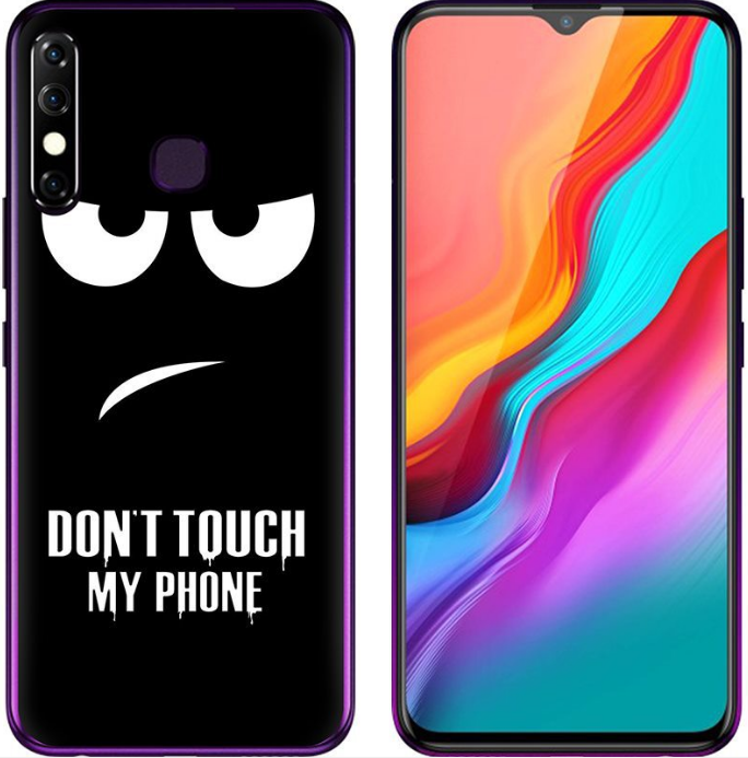 Чехол-накладка для Tecno Camon 12 Don't touch