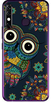 Чехол-накладка для Tecno Camon 12 Сова
