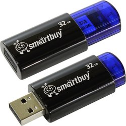 USB-Flash 32GB Smart Buy Click Series синий
