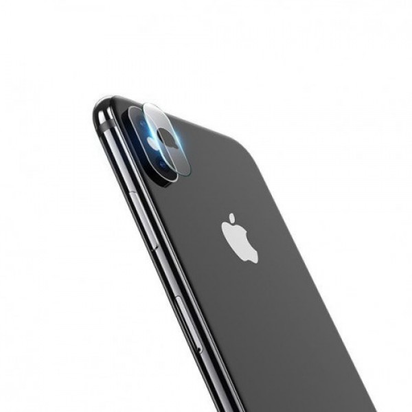 Защитное стекло на заднюю камеру для iPhone X/XS
