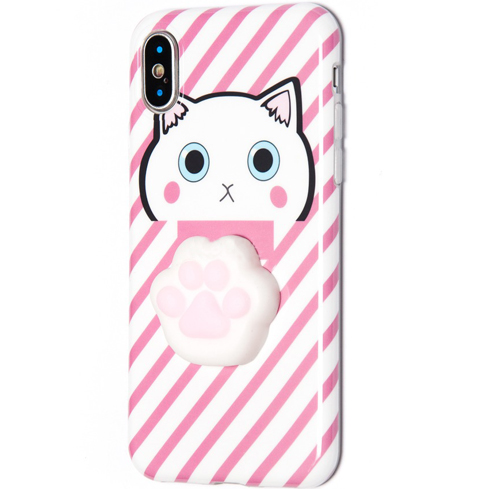 Чехол для iPhone X/XS Anti-stress Cat
