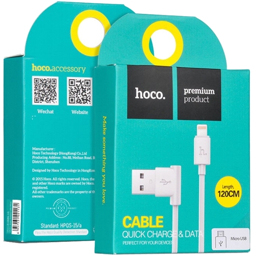 Дата-кабель Hoco UPL11 8pin белый