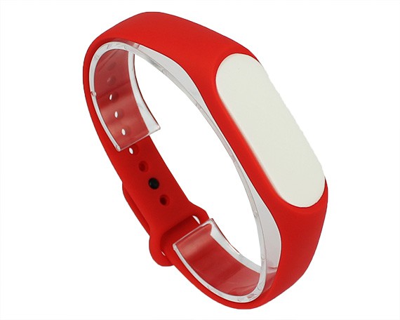 Ремешок Xiaomi Mi Band 3/4 силиконовый красный