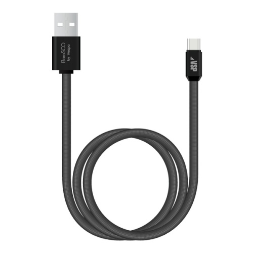 Дата-кабель BoraSCO (VSP) USB - Type-C черный