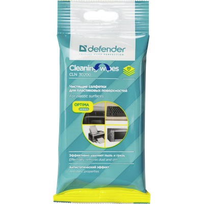 Салфетки для поверхностей Defender CLN 30200 Optima 20 шт