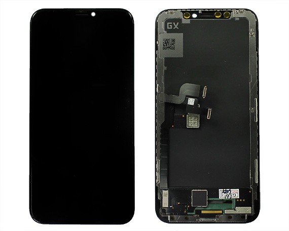 Модуль-дисплей для IPhone X черный (OLED GX-6)