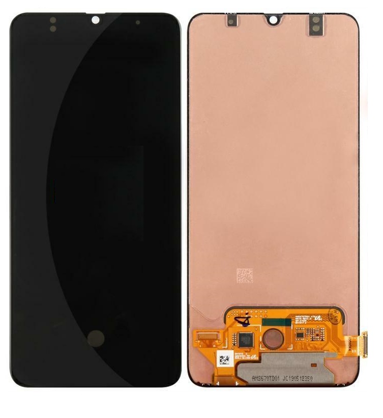 Модуль-дисплей Samsung Galaxy A71 (2020) SM-A715F черный orig