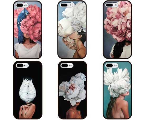 Чехол-накладка для Honor 8A/8A Pro/Y6s/Y6 2019/Y6 Prime 2019 Glass Flower Head в ассортименте