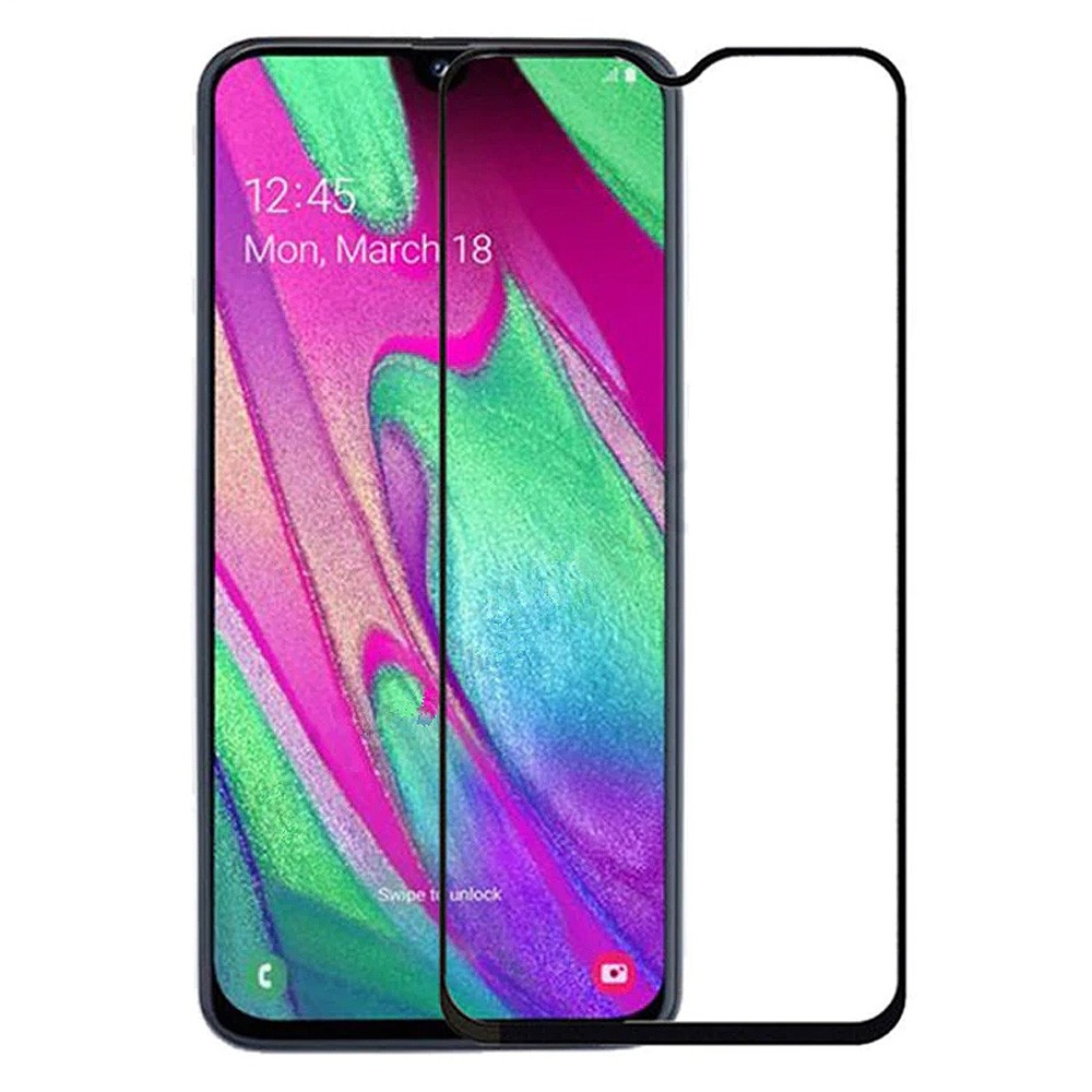 Защитное стекло для Samsung Galaxy A40 2019 (A405F) 3D черное