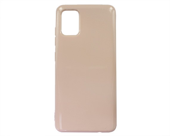 Чехол-накладка для Samsung A51 2020 (A515F) Силикон розовый песок