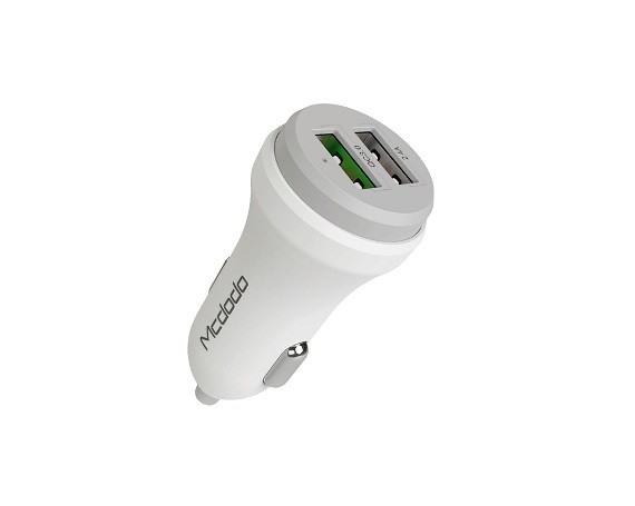 Автомобильное зарядное устройство 2USB McDodo CC-3830 2.4A белый