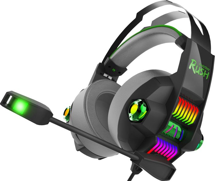 Игровая гарнитура SmartBuy RUSH STORMER (SBHG-5000) черн./зел.