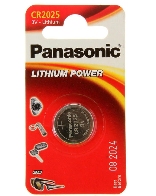 Элемент питания Panasonic CR2025