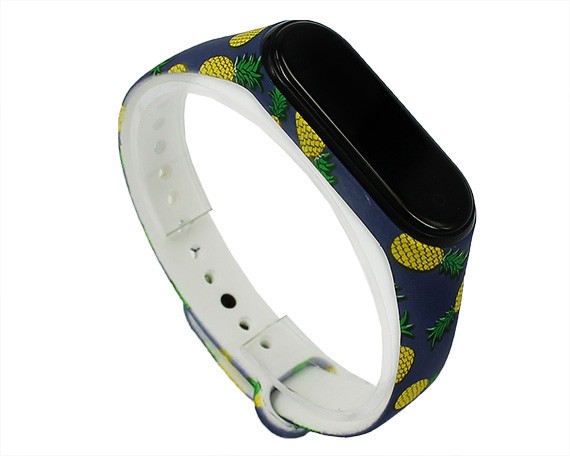 Ремешок Xiaomi Mi Band 3/4 силиконовый с принтом