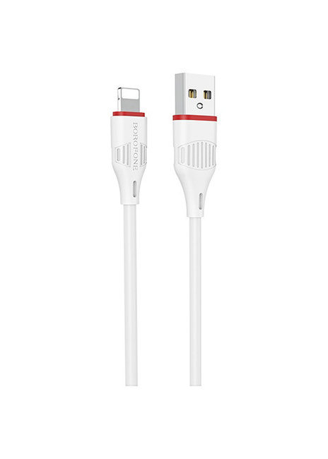 Кабель Borofone BX17 Lightning - USB белый