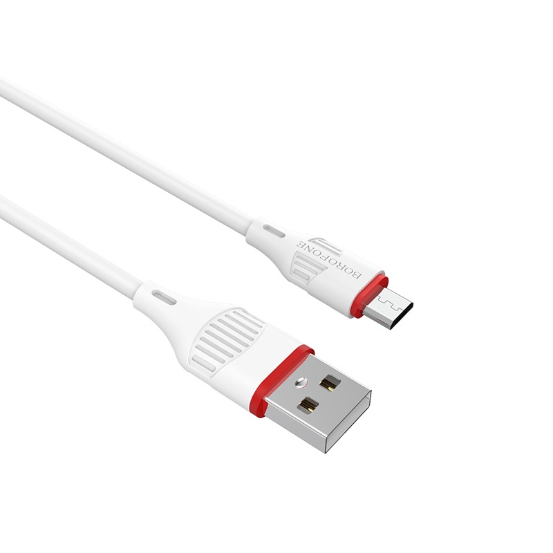 Кабель Borofone BX17 microUSB - USB белый