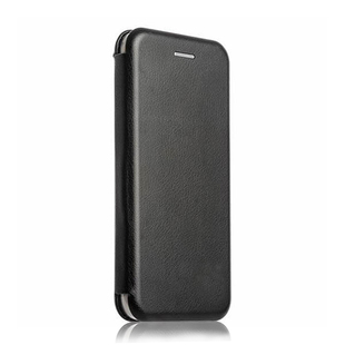 Чехол-книжка для iPhone 11 PU (открывается в бок) черный