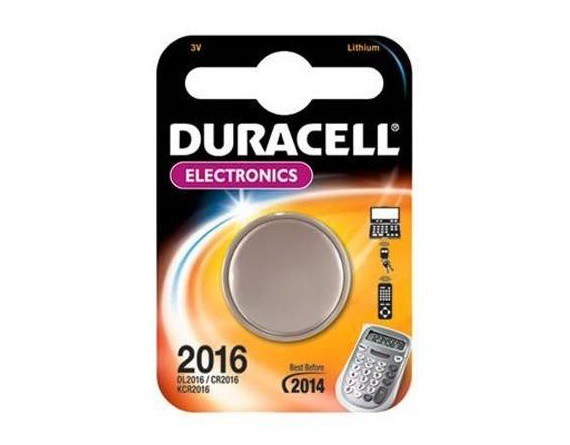 Элемент питания Duracell CR2016 (1-BL)