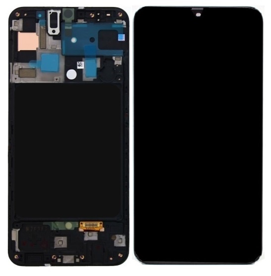Модуль-дисплей Samsung Galaxy A40 (2019) SM-A405F/SM-A405FN/DS с рамкой черный