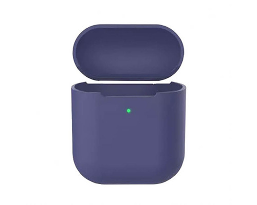 Чехол для Apple AirPods 2 ультратонкий Blue