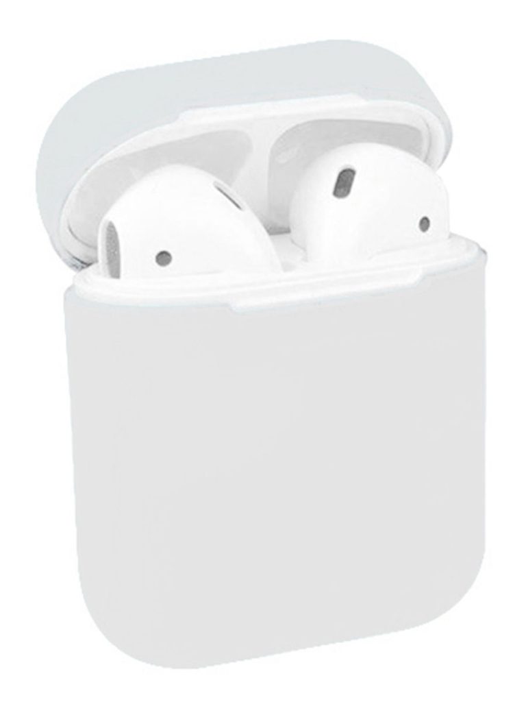Чехол для Apple AirPods 2 ультратонкий White