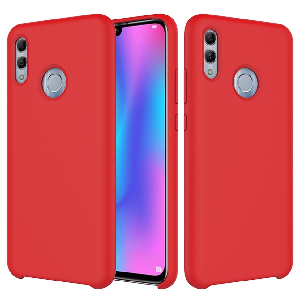Чехол-накладка Huawei P Smart 2019/ Honor 10 Lite 2019 Silicone красный