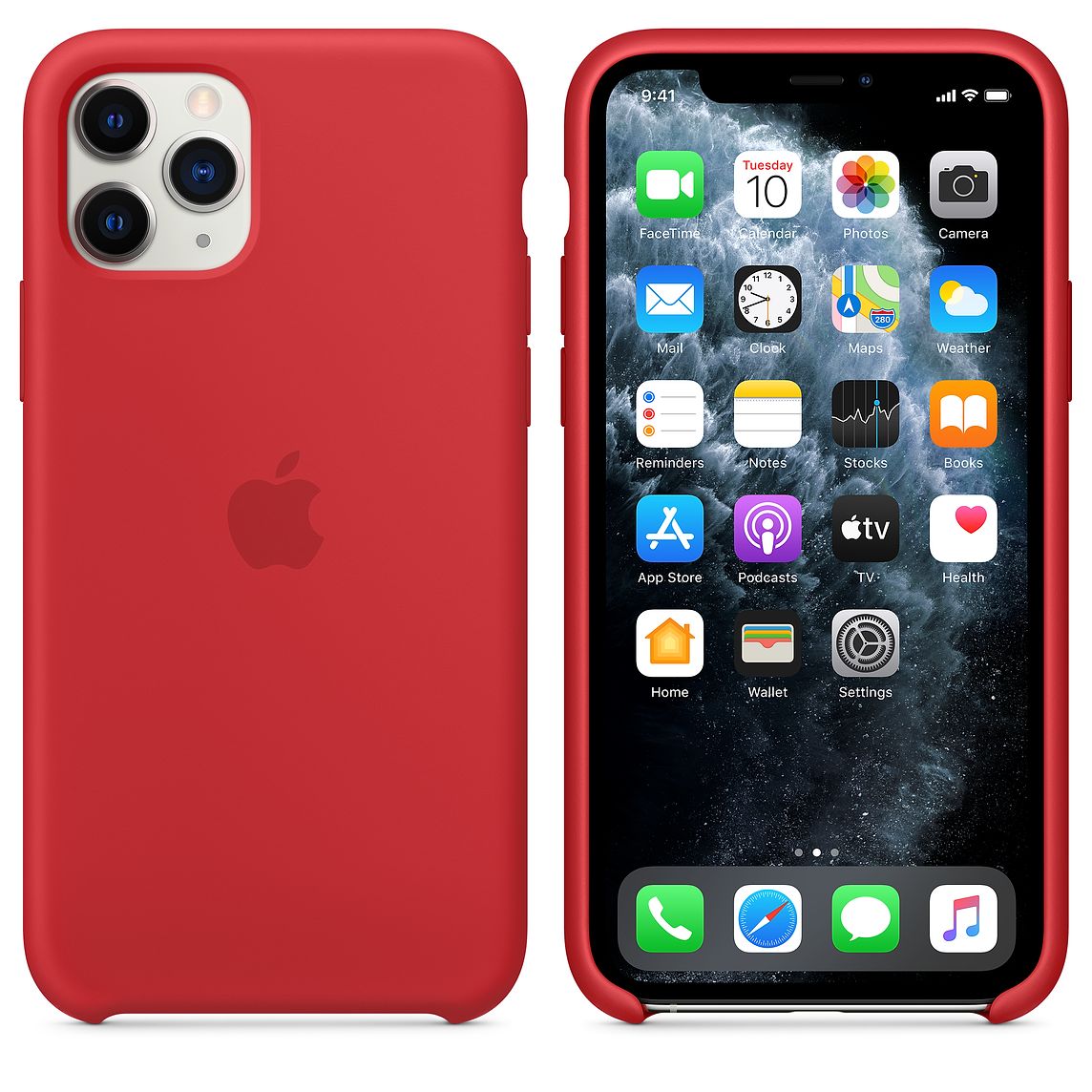 Чехол-накладка iPhone 11 Silicone Case Orig Красный