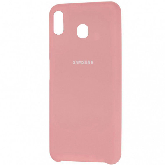 Чехол-накладка Samsung Galaxy A20/A30 Silicone Case Розовый