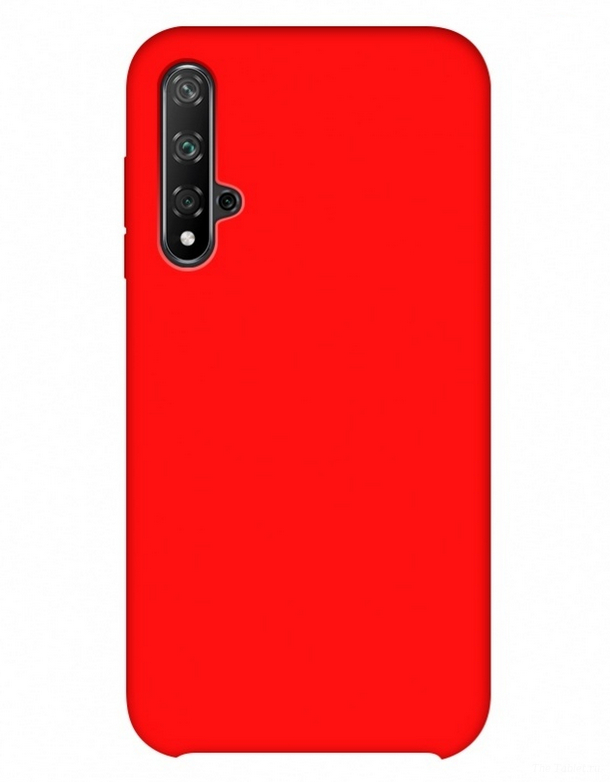 Чехол-накладка Honor 20 Pro Silicone Case Красный