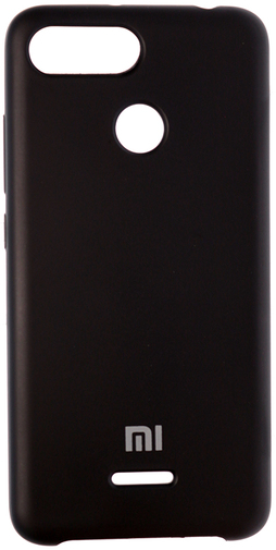 Чехол-накладка Xiaomi Redmi 6 Silicone Case Черный