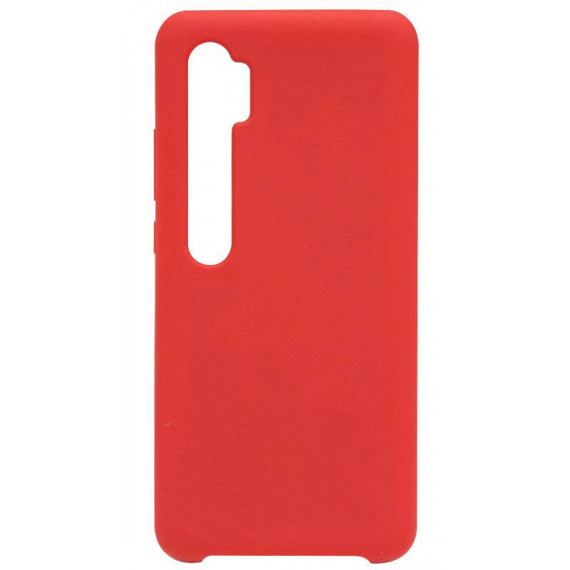 Чехол-накладка Xiaomi Mi Note 10 Lite Silicone Case Красный