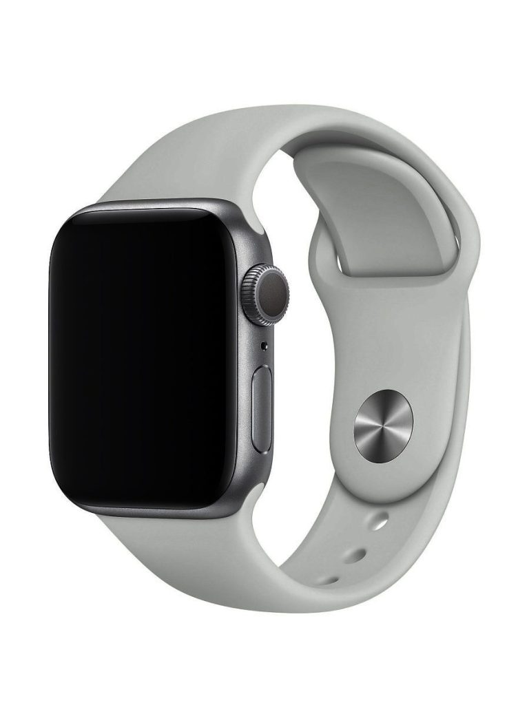 Ремешок Apple Watch 42mm/44mm силикон серый