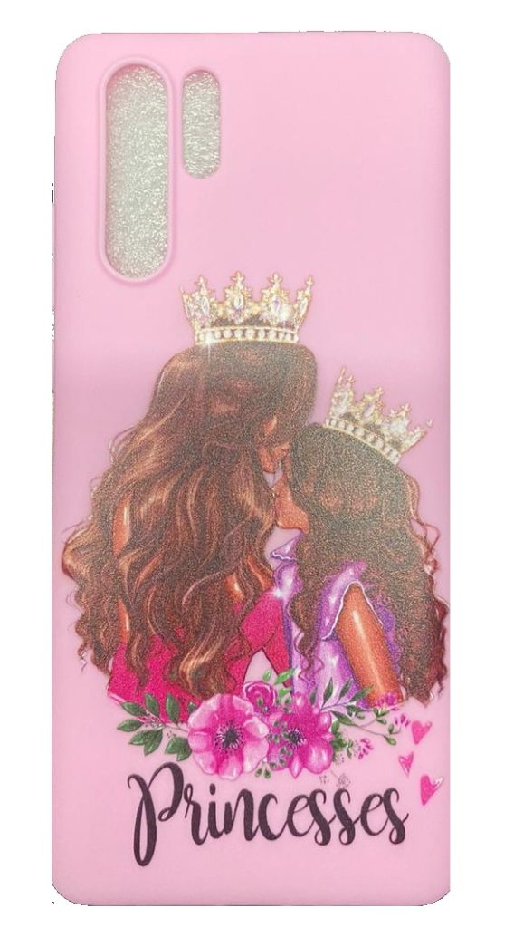Чехол-накладка для Huawei P30 Pro розовый "Princess"