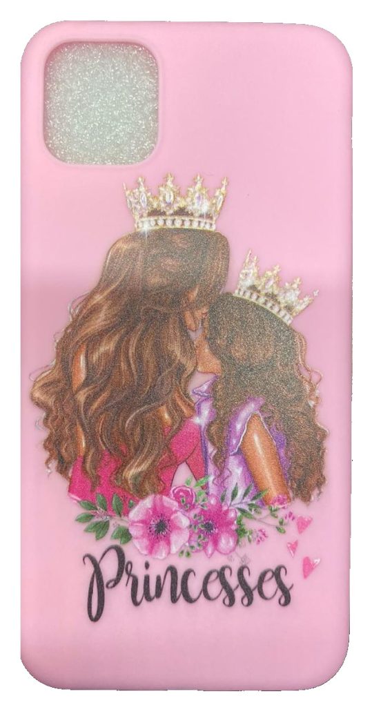 Чехол-накладка для iPhone 11 Pro Max розовый "Princesses"