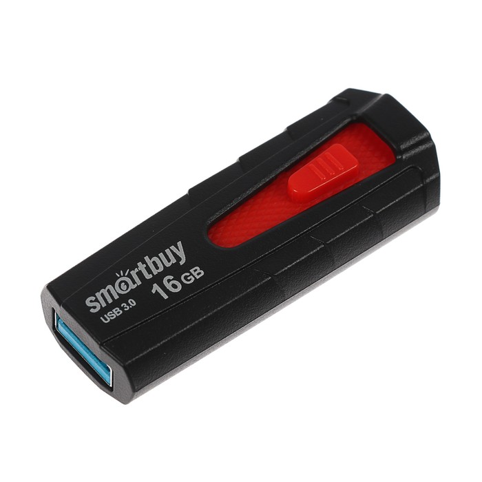 USB-Flash 16GB Smart Buy IRON черно-красный