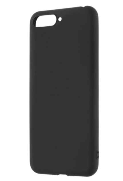 Чехол-накладка для Huawei Y6 (2018) Силикон Черный