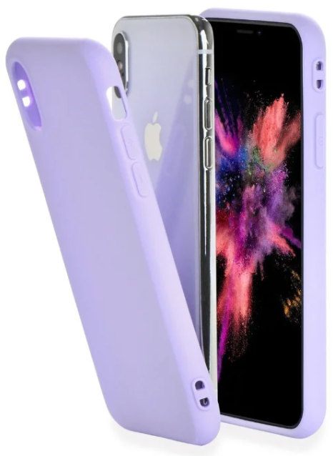 Чехол для iPhone X/XS Orig сереневый