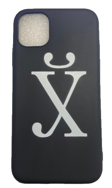 Чехол-накладка для iPhone iPhone 11 черный "Уй"