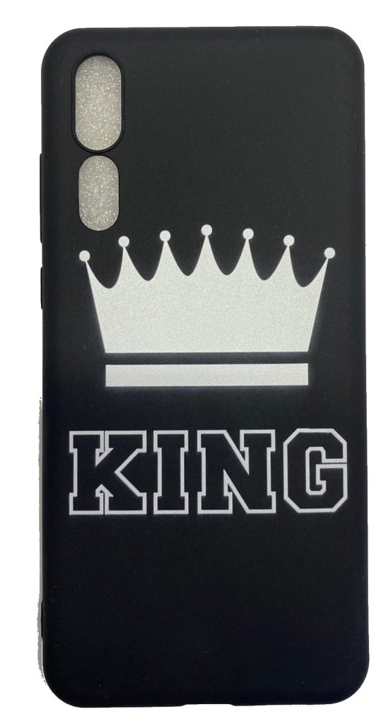 Чехол-накладка для Honor P20 Pro черный "King"