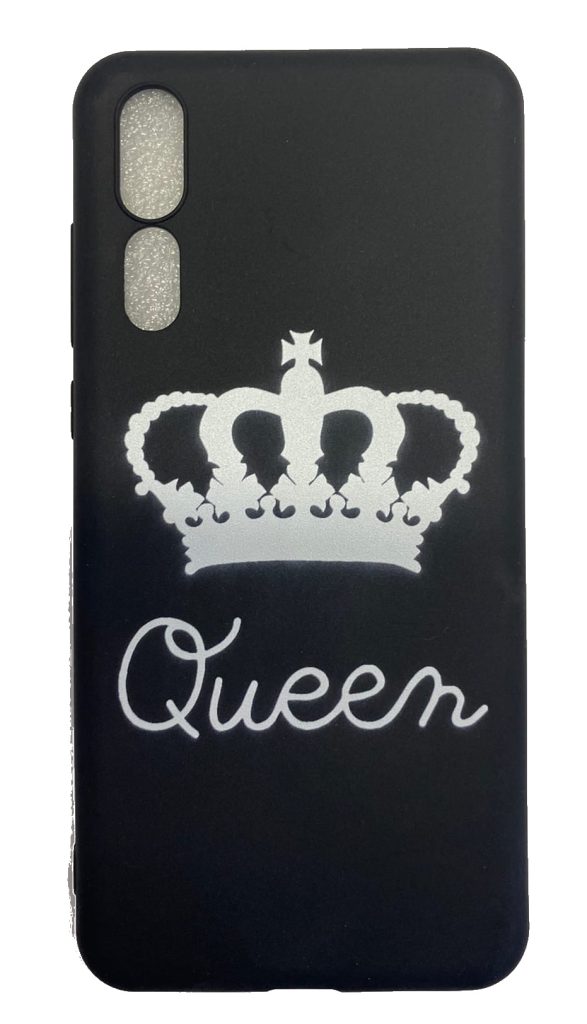 Чехол-накладка для Honor P20 Pro черный "Queen"