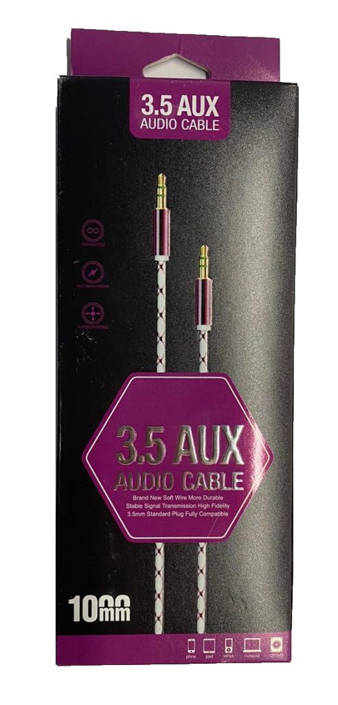 Кабель AUX "Audio Cable" 3.5 1m
