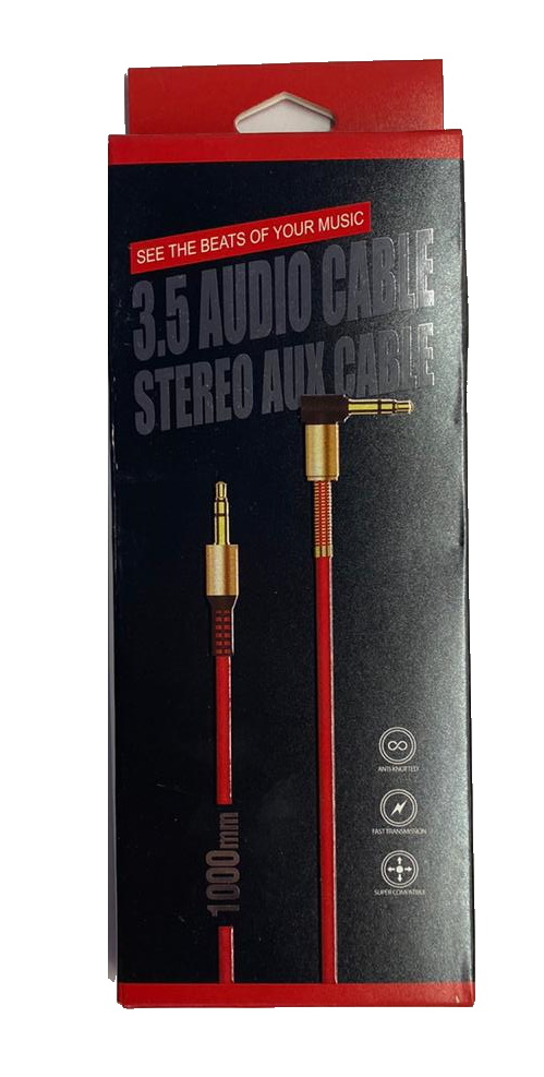 Кабель AUX "Audio Cable Stereo" 3.5 1m