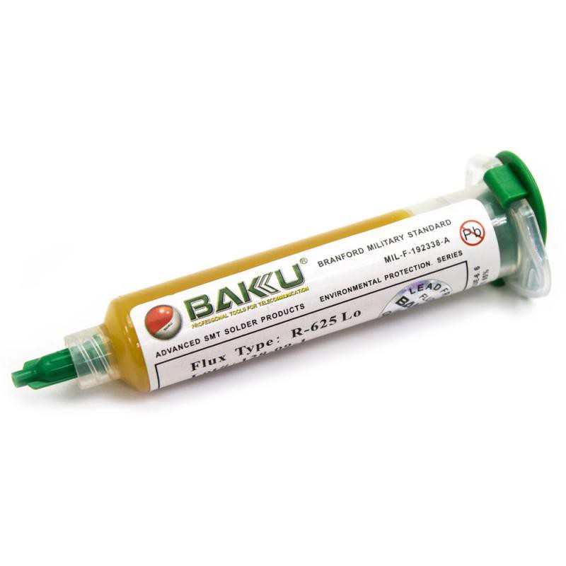 Флюс-гель BAKU R-625 Lo безотмывочный 30мл