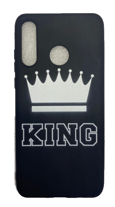 Чехол-накладка для Honor 20S/20 Lite/Huawei P30 Lite/Nova 4E черный "King"