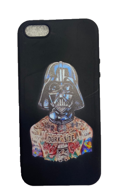 Чехол-накладка для iPhone 5/5S черный Darth Vader