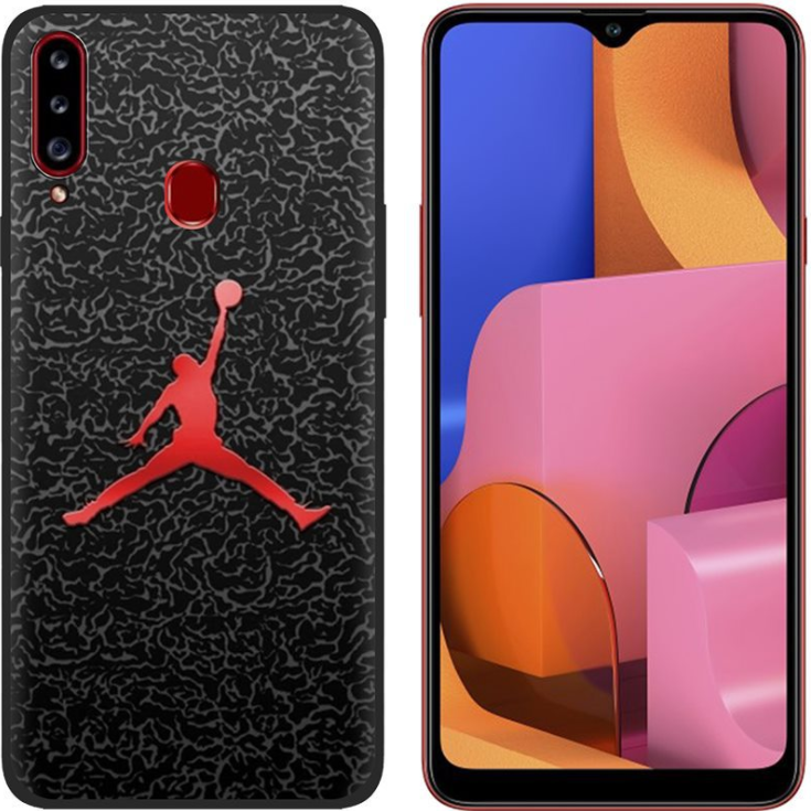 Чехол-накладка для Samsung Galaxy A20s (sm-a207f) Nike