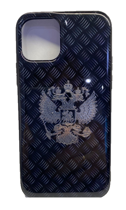 Чехол-накладка для iPhone 11 Pro черный герб
